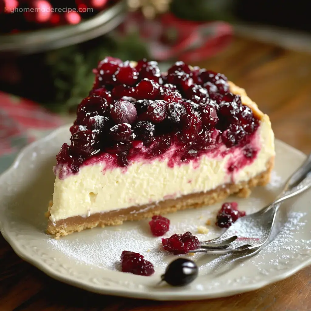 Tangy Cranberry Cheesecake Layers